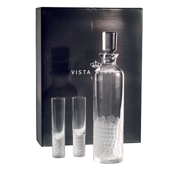 Vista Alegre Artic Case w/ Vodka Decanter & 4 Shots