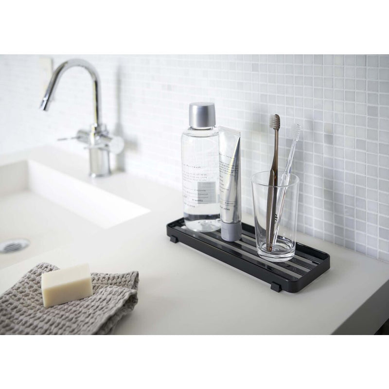 Yamazaki Tower Bathroom Tray | Steel