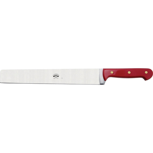 Coltellerie Berti Hard Cheese Knife | Red Lucite Handle