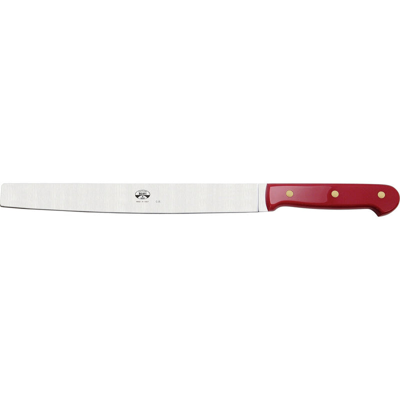 Coltellerie Berti Semihard Cheese Knife | Red Lucite Handle