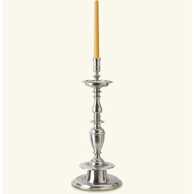 Match Gigante Pillar Candlestick with Attachment