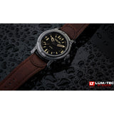 Lum-Tec 400M-3 Abyss Watch | Leather Strap