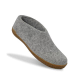 Glerups The Shoe with Natural Rubber Sole | Honey Grey
