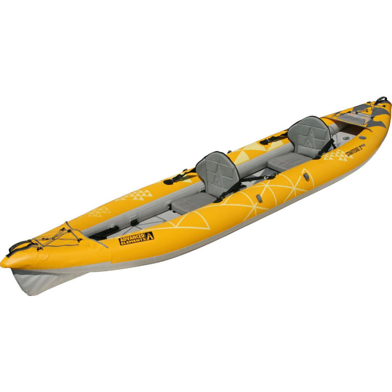 Advanced Elements StraitEdge2 Pro Inflatable Kayak | Yellow/Gray