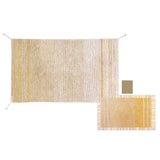 Lorena Canals Reversible washable Area Rug | Twin Amber