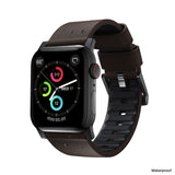 Hello Nomad Active Apple Watch Strap Pro 40mm/38mm | Classic Brown Leather