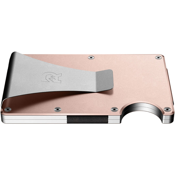 The Ridge Aluminum Wallet | Rose Gold