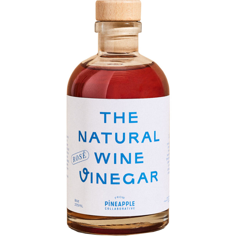 Pineapple Collaborative The Natural Wine Vinegar | Rosé | 9oz Glass Bottle