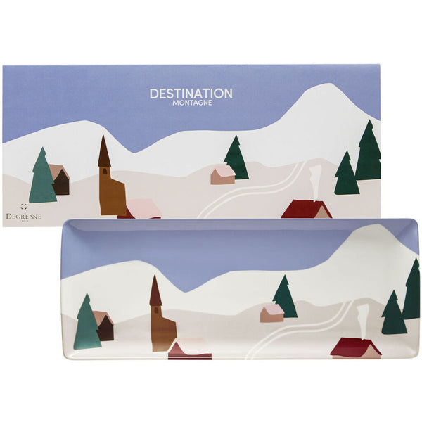 Degrenne Destination Montagne Rectangular Shared Plate | 40x16 Cm