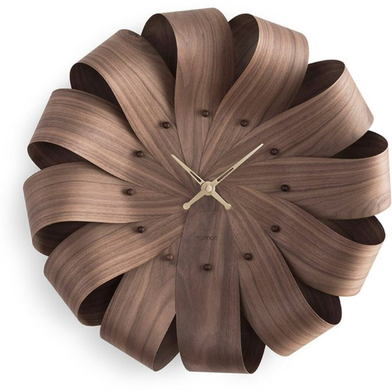Nomon Brisa XL Walnut Clock | Body in Walnut Wood