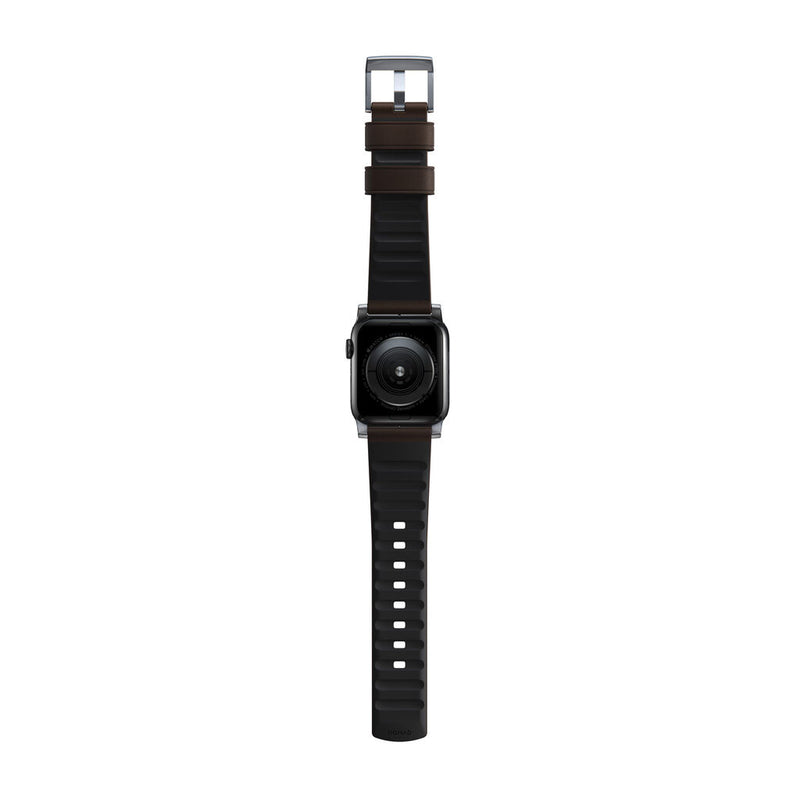 Hello Nomad Active Apple Watch Strap Pro 40mm/38mm | Classic Brown Leather