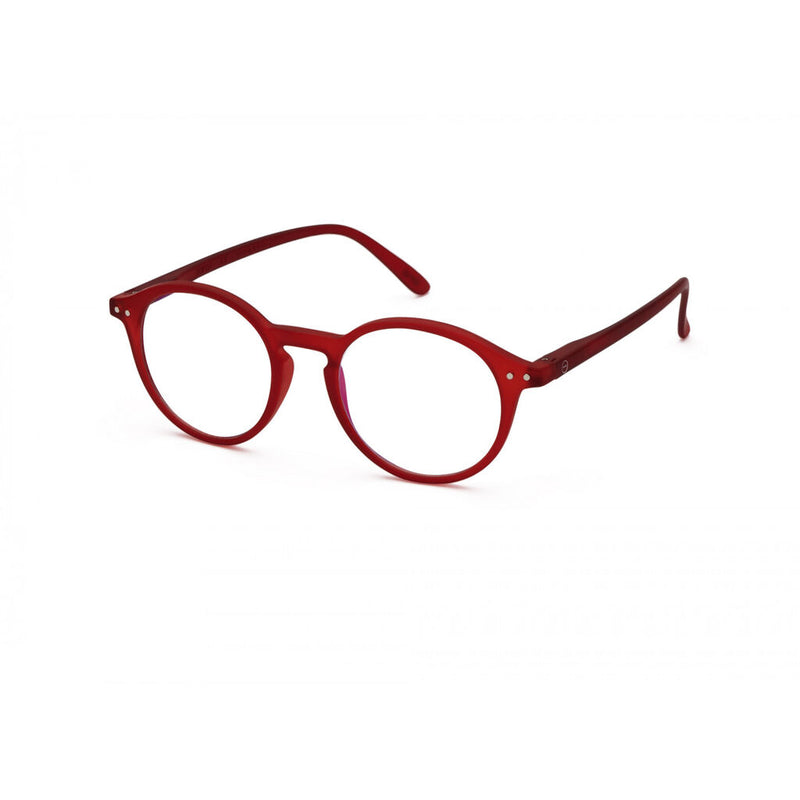 Izipizi Screen Glasses D-Frame | Red Crystal Soft