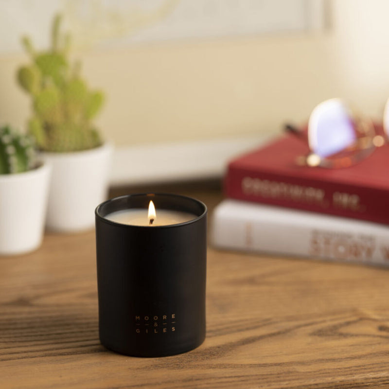 Moore & Giles Home Candle Blue Ridge | Black