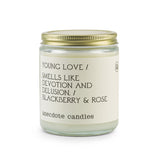 Anecdote Candles Glass Jar Candle | Young Love