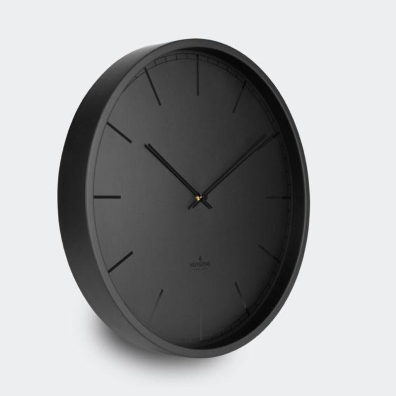 Huygens Tone45 Wall Clock | Black Index