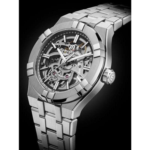 Maurice Lacroix Aikon Skeleton | Skeleton/Stainless Steel
