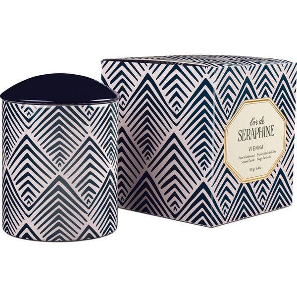 L'or de Seraphine Vienna Medium Candle | Fruity and Wood Notes | 6.4 oz