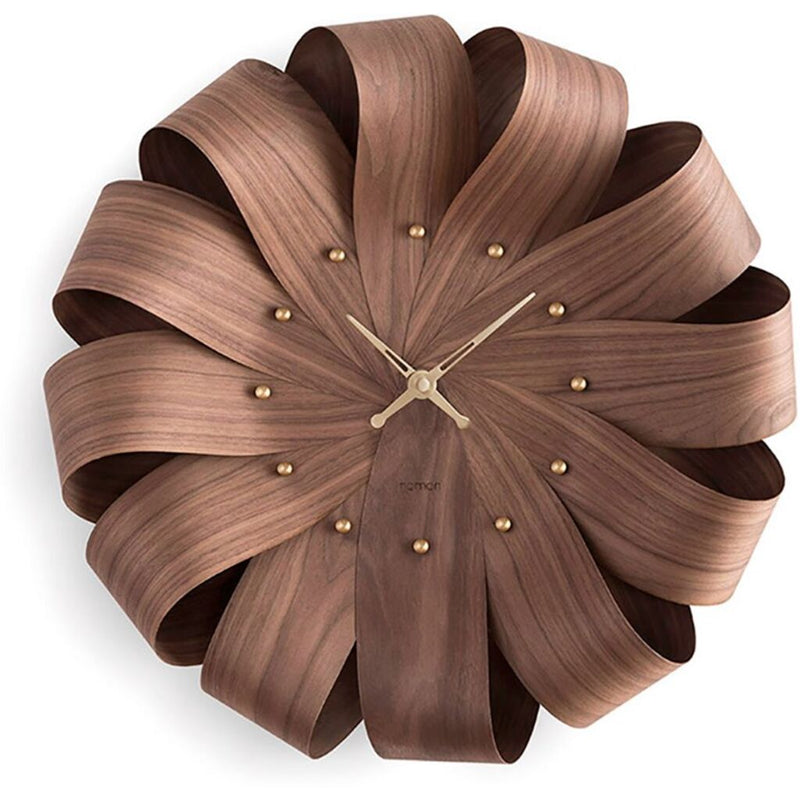 Nomon Brisa XL Walnut Clock | Body in Walnut Wood