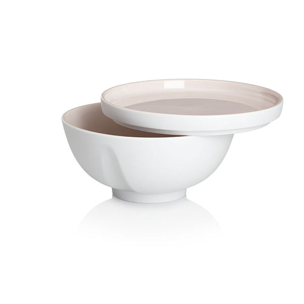Degrenne L'Econome Starck Porcelain Round Bowl & Plate | 5.5"