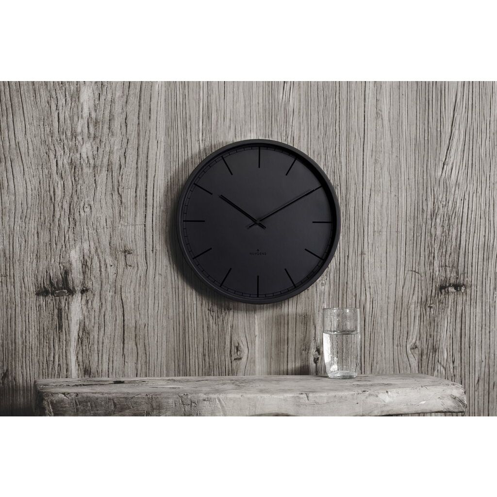 Huygens Tone45 Wall Clock | Black Index – Sportique