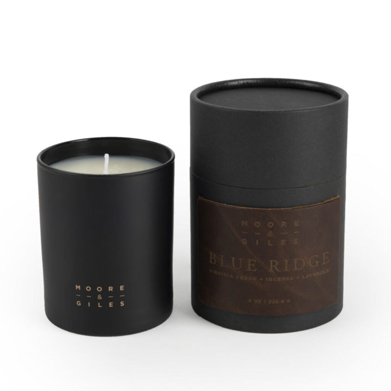 Moore & Giles Home Candle Blue Ridge | Black