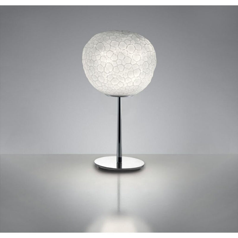 Artemide Meteorite 15 Table with Stem Light | Chrome