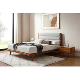 Greenington Mercury Upholstered Bed | Amber