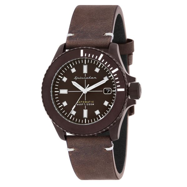 Spinnaker Spence SP-5063-02 Automatic Watch| Brown/Brown 
