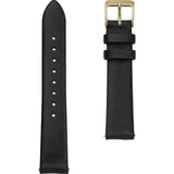 Sternglas Klassik Leather Strap 16mm | Black Gold
