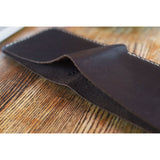 Kiko Leather Wave Bifold Wallet | Brown