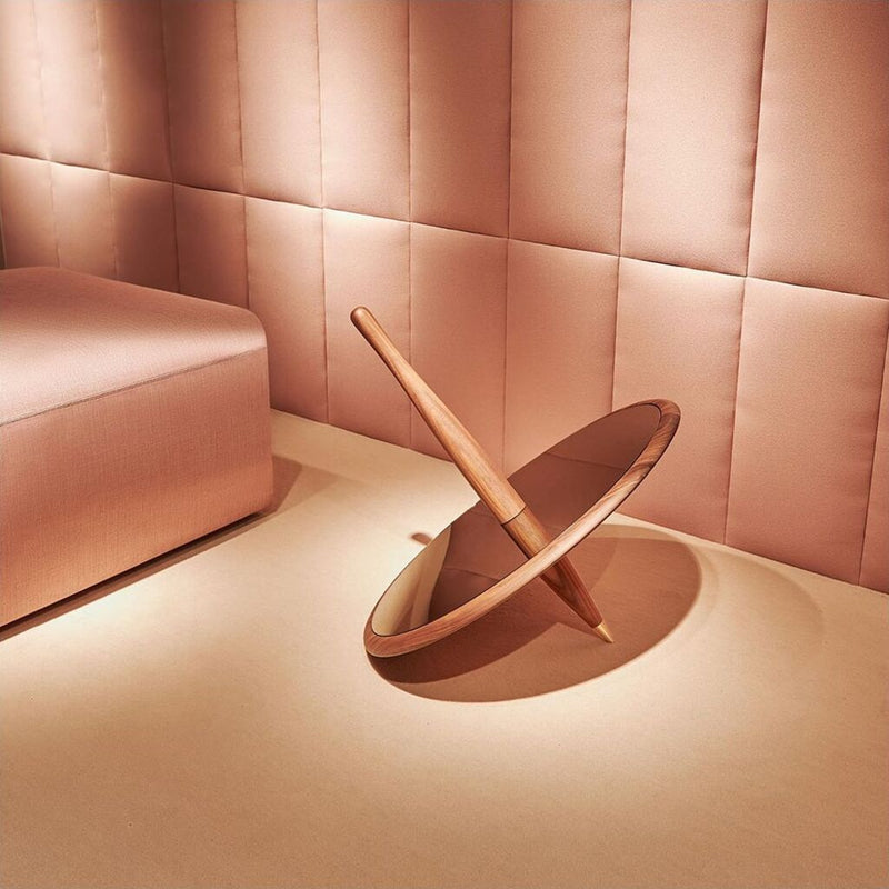 Nomon Peonza Spinning Top | Walnut, Ash and Bronze