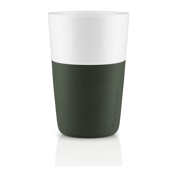 Eva Solo Caf_ Latte Tumbler 2 Piece Set | Forest Green- 501057