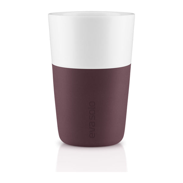 Eva Solo Caf_ Latte Tumbler 2 Piece Set | Dark Burgundy- 501060