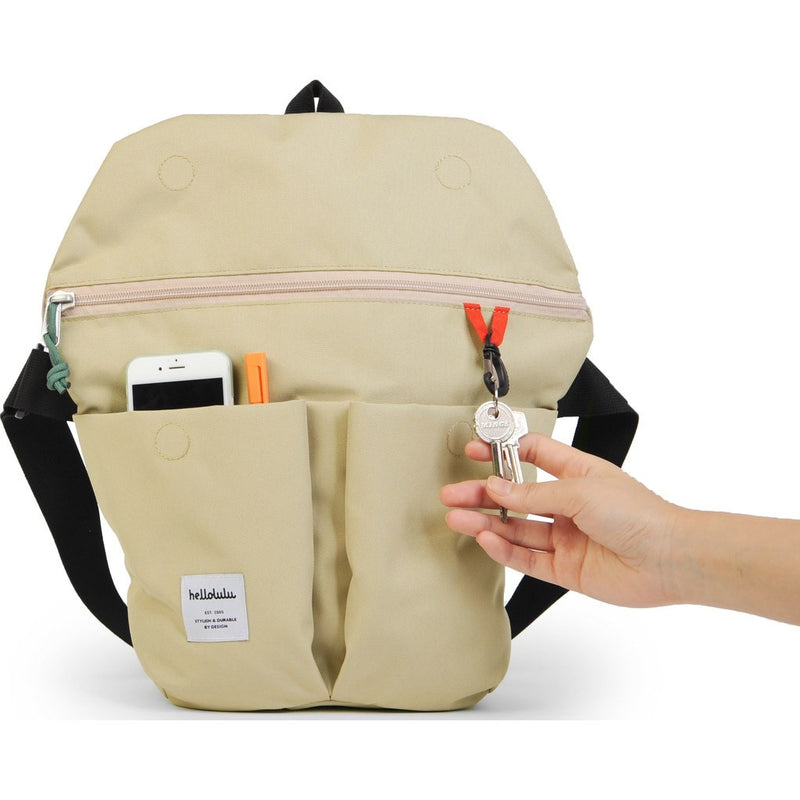 Hellolulu Kasen Shoulder Bag | Almond HLL-50124-ALM