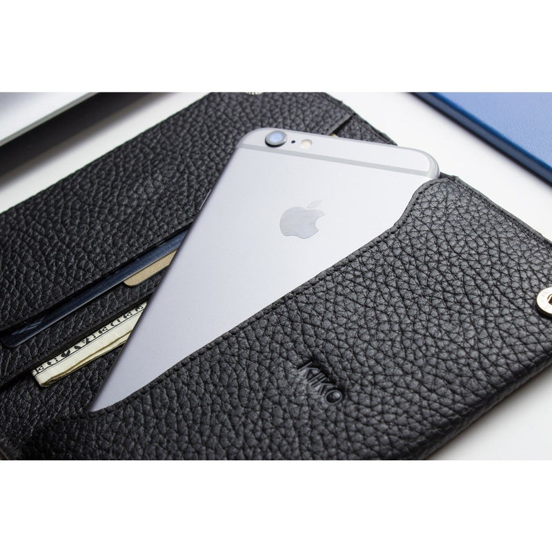 Kiko Leather iPhone 6/6s Wallet | Black 501