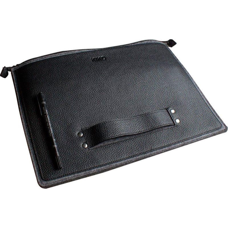 Kiko Leather 13 Macbook Go Case | Black 507