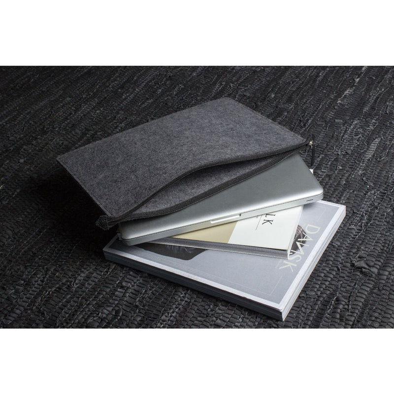 Kiko Leather 13 Macbook Go Case | Black 507