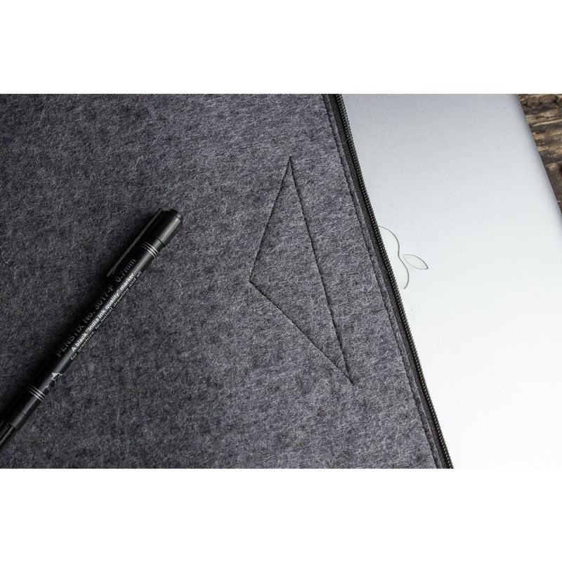 Kiko Leather 13 Macbook Go Case | Black 507