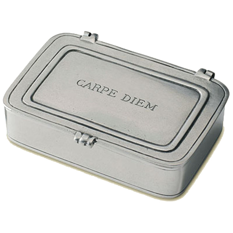 Match Carpe Diem Box, Large | Pewter