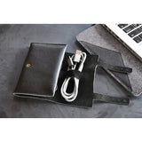 Kiko Leather Cord Wrap | Black 516blk