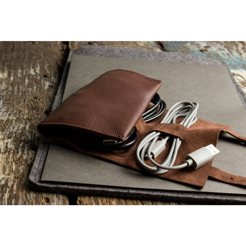 Kiko Leather Cord Wrap | Brown 516brwn