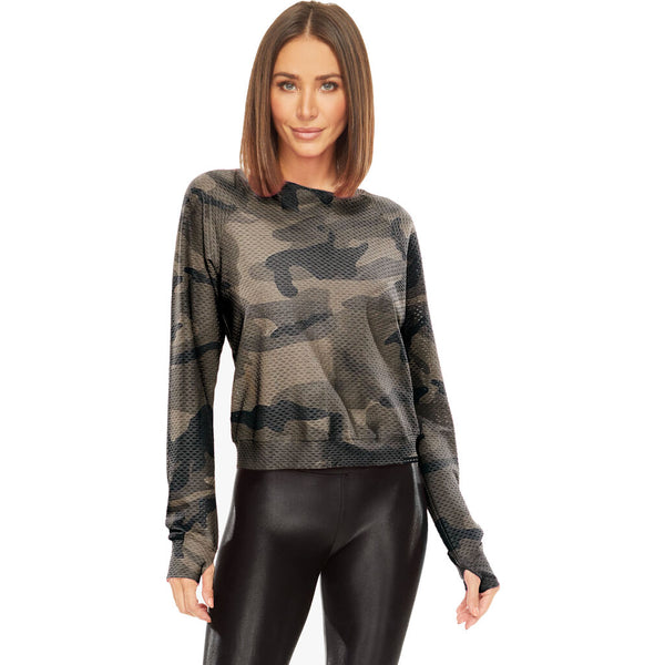 Koral Sofia Netz Pullover | Camo