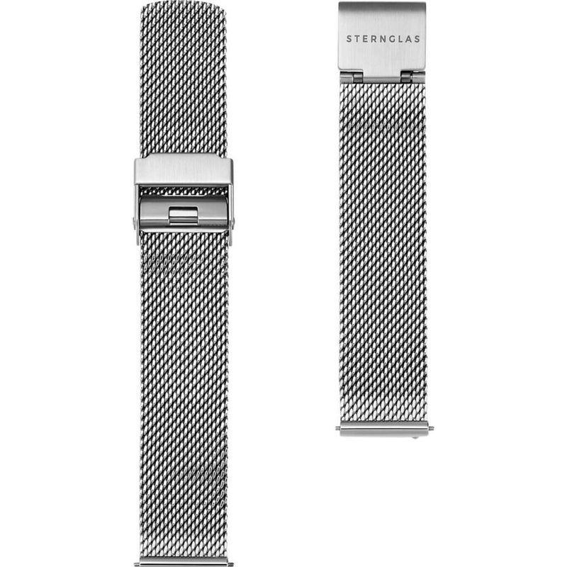Sternglas Milanaise Metal Strap 16mm | Silver