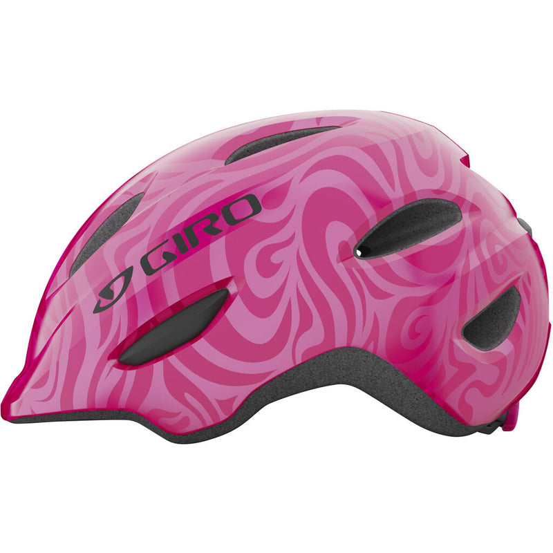 bike helmets bright pink Bern Nina DVRT Youth Helmet keeping you cool during your ride Banwood Eco Helmet - Faded