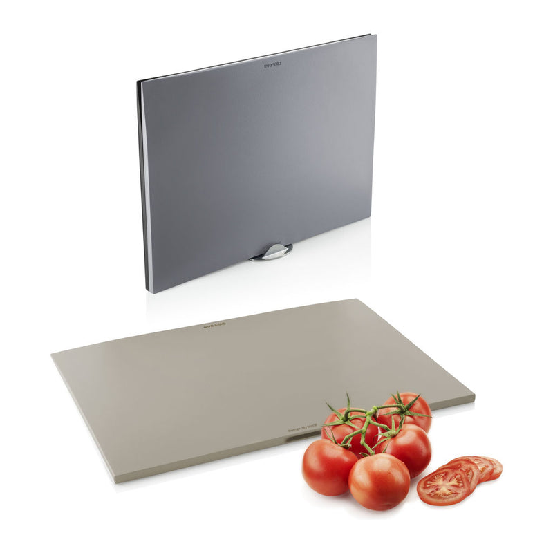 Eva Solo 3 Piece Cutting Boards w/Holder | Grey Tones- 520400