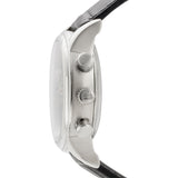 Maurice Lacroix Men's Les Classiques Chronograph Automatic Watch | Black/Gold Leather