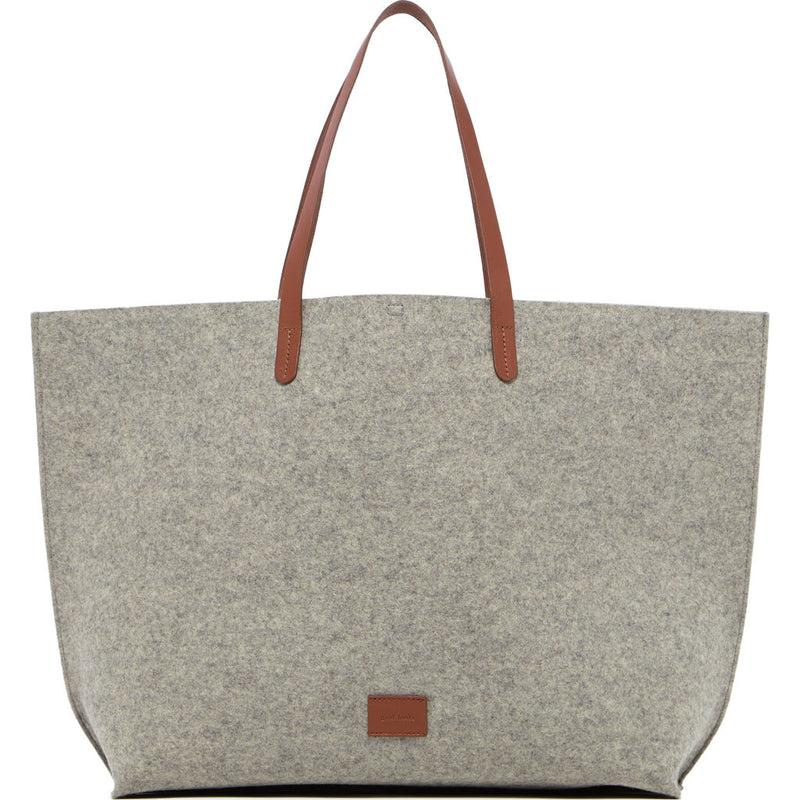 Graf Lantz Hana Boat Bag | Granite Felt / Sienna Leather 5251Gs