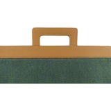 M.R.K.T. Henry Briefcase | Midnight Green/Coffee Brown 532041D