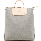 Graf Lantz Bedford Backpack | Granite Felt / Natural Leather 5331Gnt
