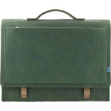 M.R.K.T. Mateo Briefcase | Midnight Green/Teak 534040D